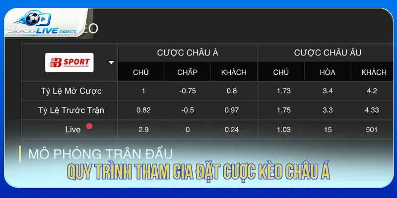 Kèo Châu Á Là Gì? Cách Đọc Handicap Chuẩn Các dữ liệu cần xem trước khi phân tích kèo châu Á