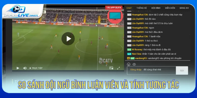 Tương tác cộng đồng khi xem bóng đá Socolive